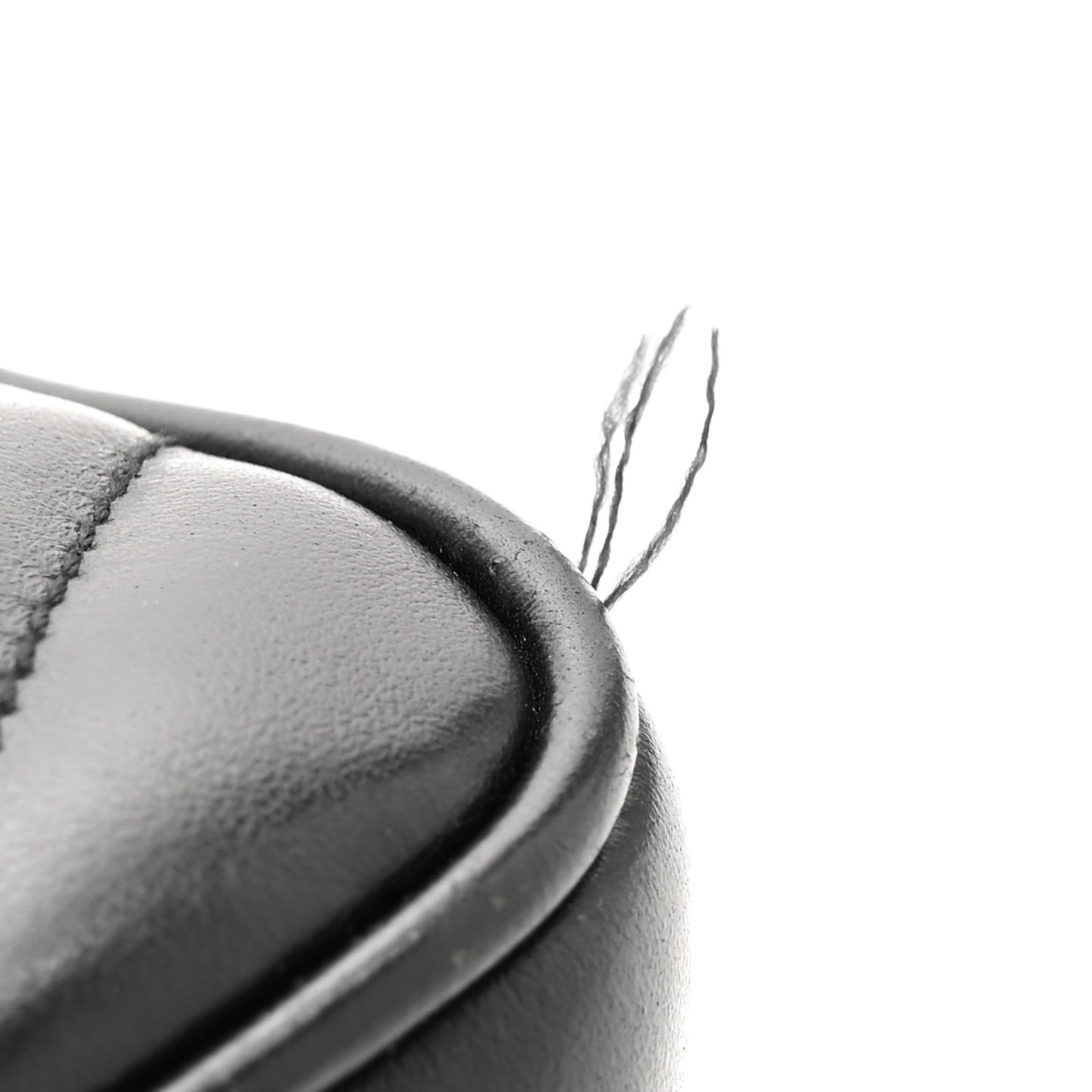 Calfskin Matelasse Monogram Lou Camera Bag Black