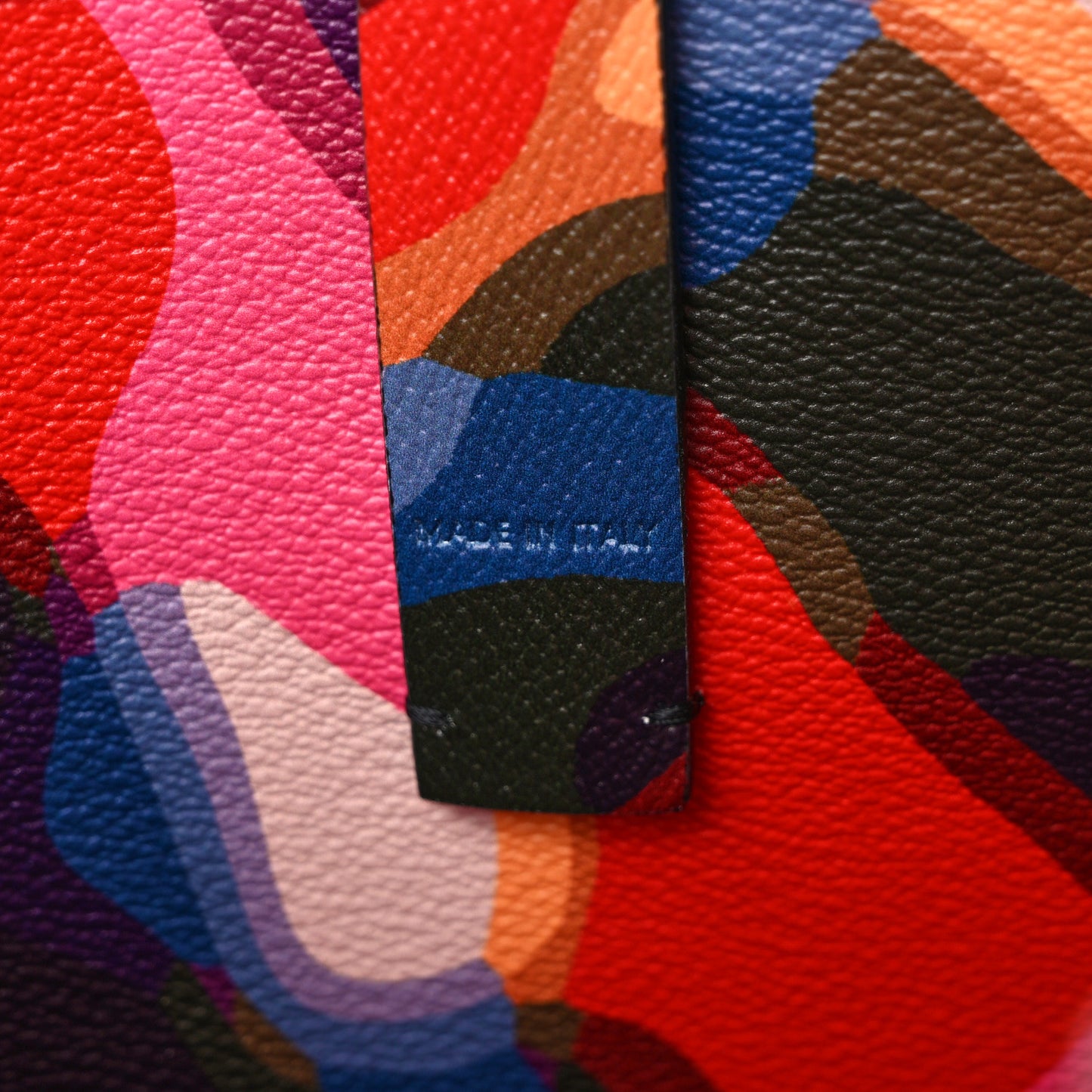 Patent Calfskin Paris Illusion Cabata Tote Multicolor