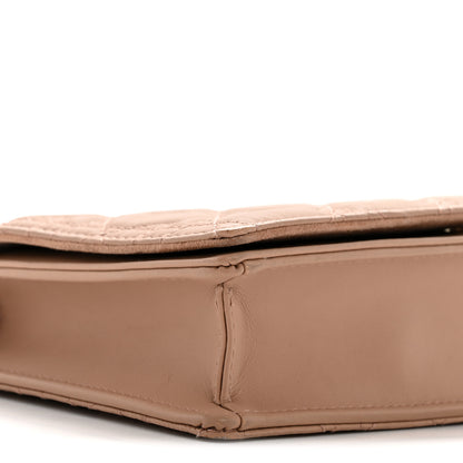 Christian Dior Ultra Matte Calfskin Cannage Lady Dior Clutch Fard 9 of 14