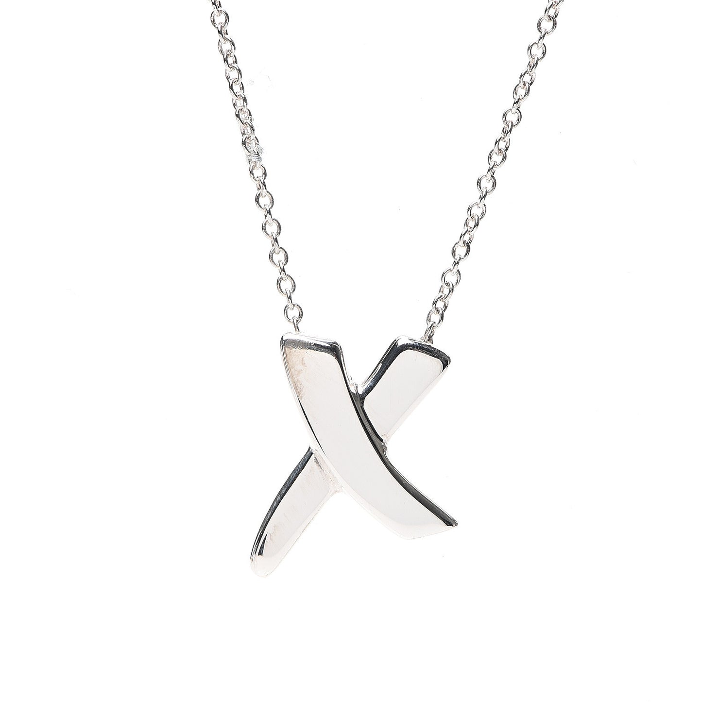 Sterling Silver Paloma Picasso Graffiti X Pendant Necklace