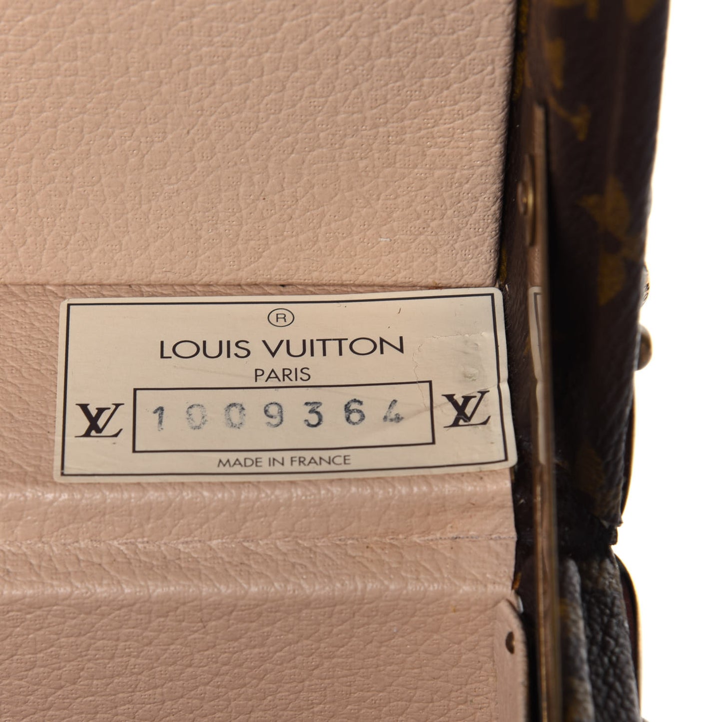 Monogram Boite Flacons Beauty Train Trunk Case