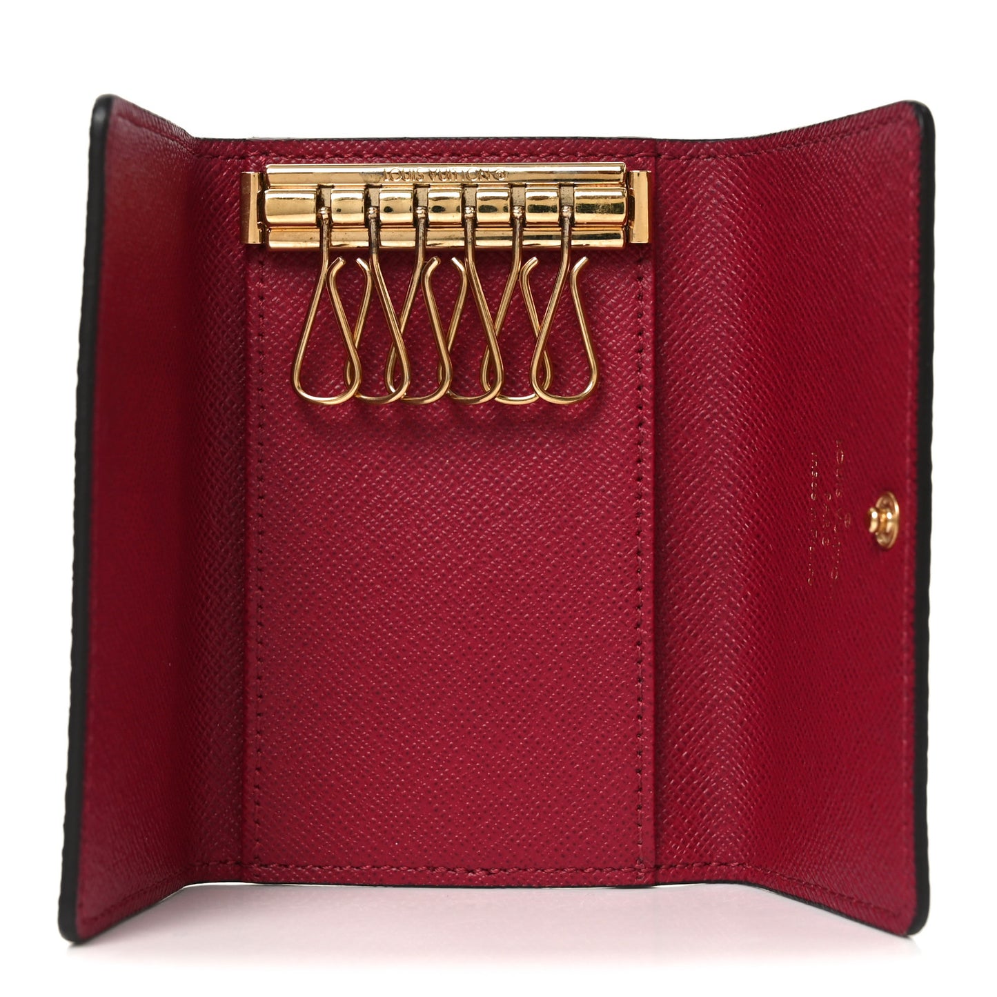 Monogram 6 Key Multicles Holder Fuchsia