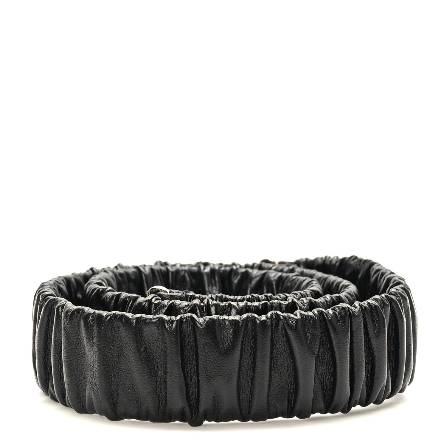 Chanel Calfskin CC Heart Belt 85 34 Black 2 of 5