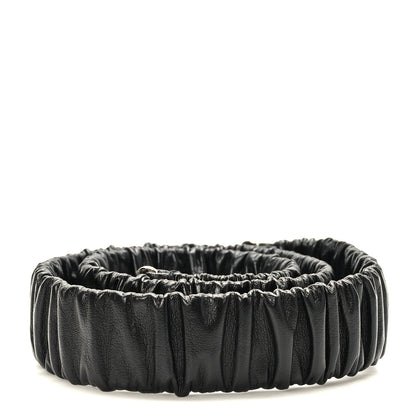 Chanel Calfskin CC Heart Belt 85 34 Black 2 of 5