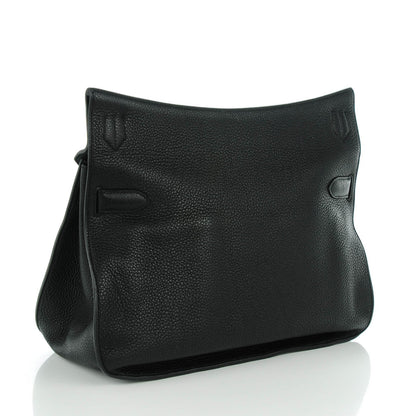 Hermes Taurillon Clemence Jypsiere 34 Black 3 of 20
