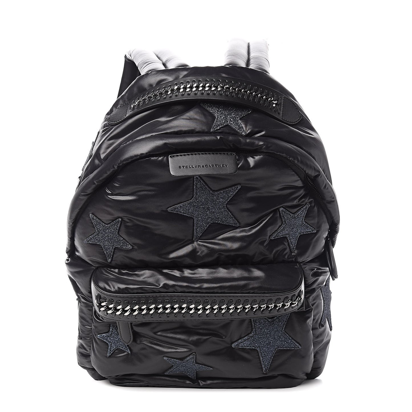Polyamide Falabella Go Glitter Stars Backpack Black