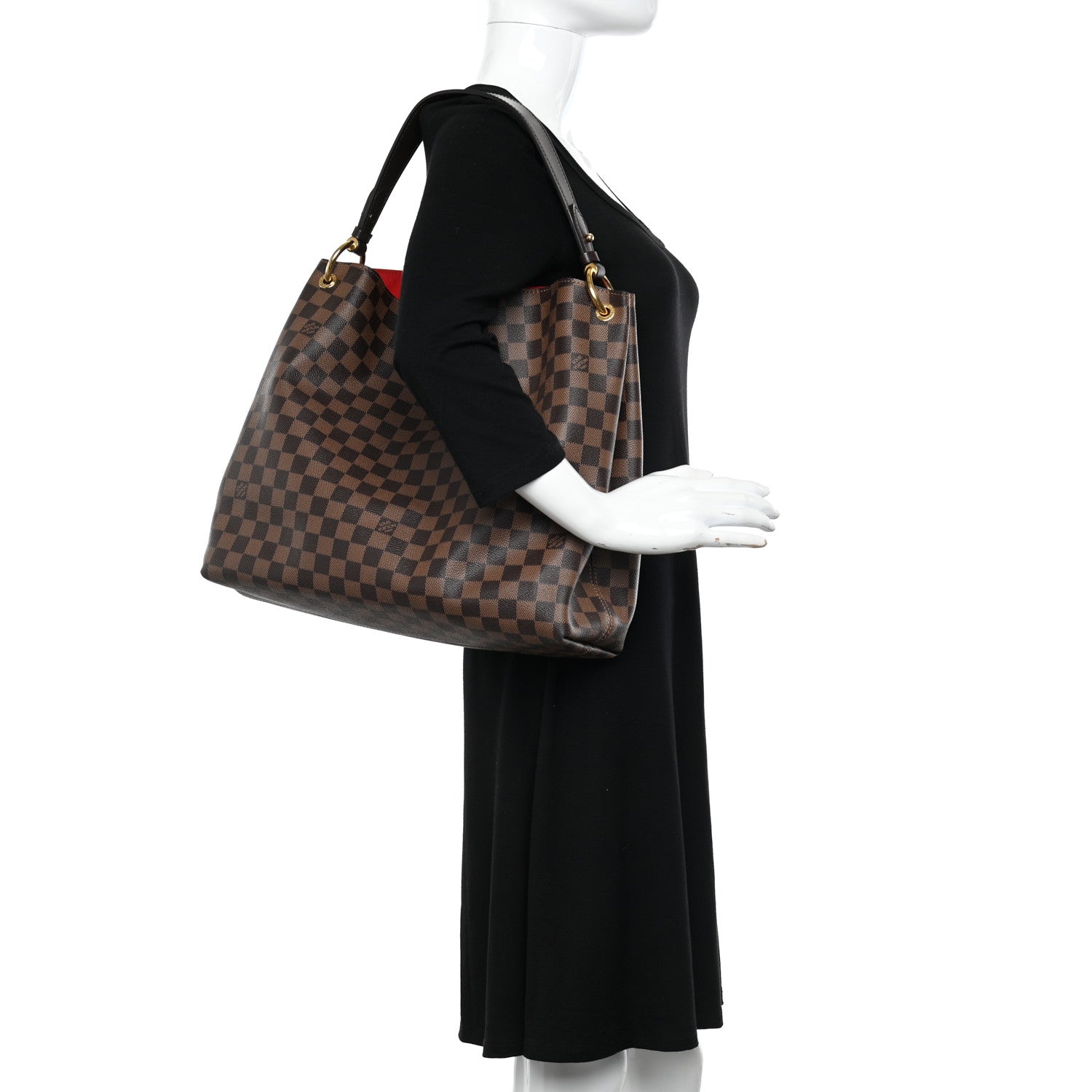 Louis Vuitton Damier Ebene Graceful MM 2 of 12