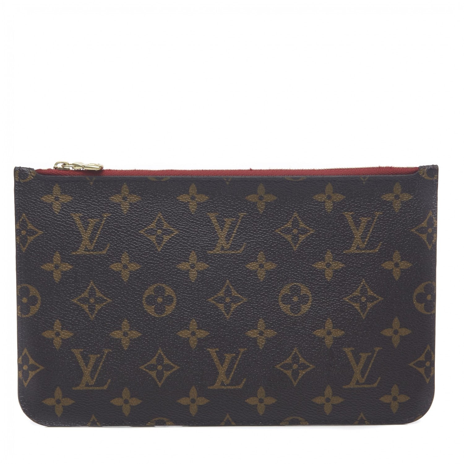 Louis Vuitton Monogram Neverfull MM GM Pochette Cherry 1 of 9