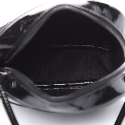 Saint Laurent Sequin Patent Monogram Blogger Bag Black 6 of 7