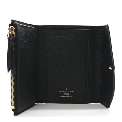 Louis Vuitton Empreinte Victorine Wallet Black 5 of 6
