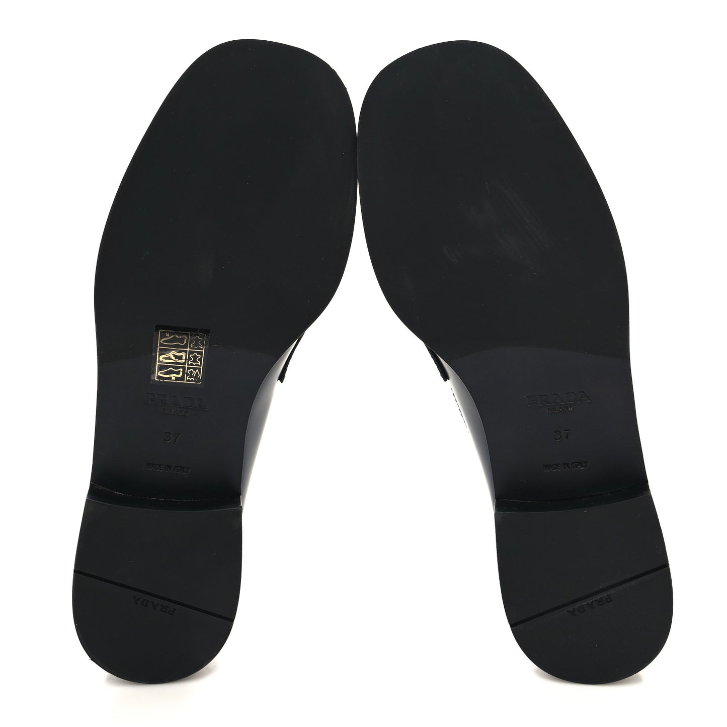 Spazzolato Logo 20mm Loafers 37 Bleu