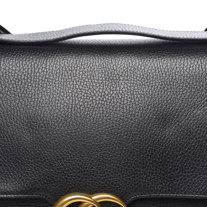 Gucci Calfskin GG Marmont Messenger Bag Black 13 of 15