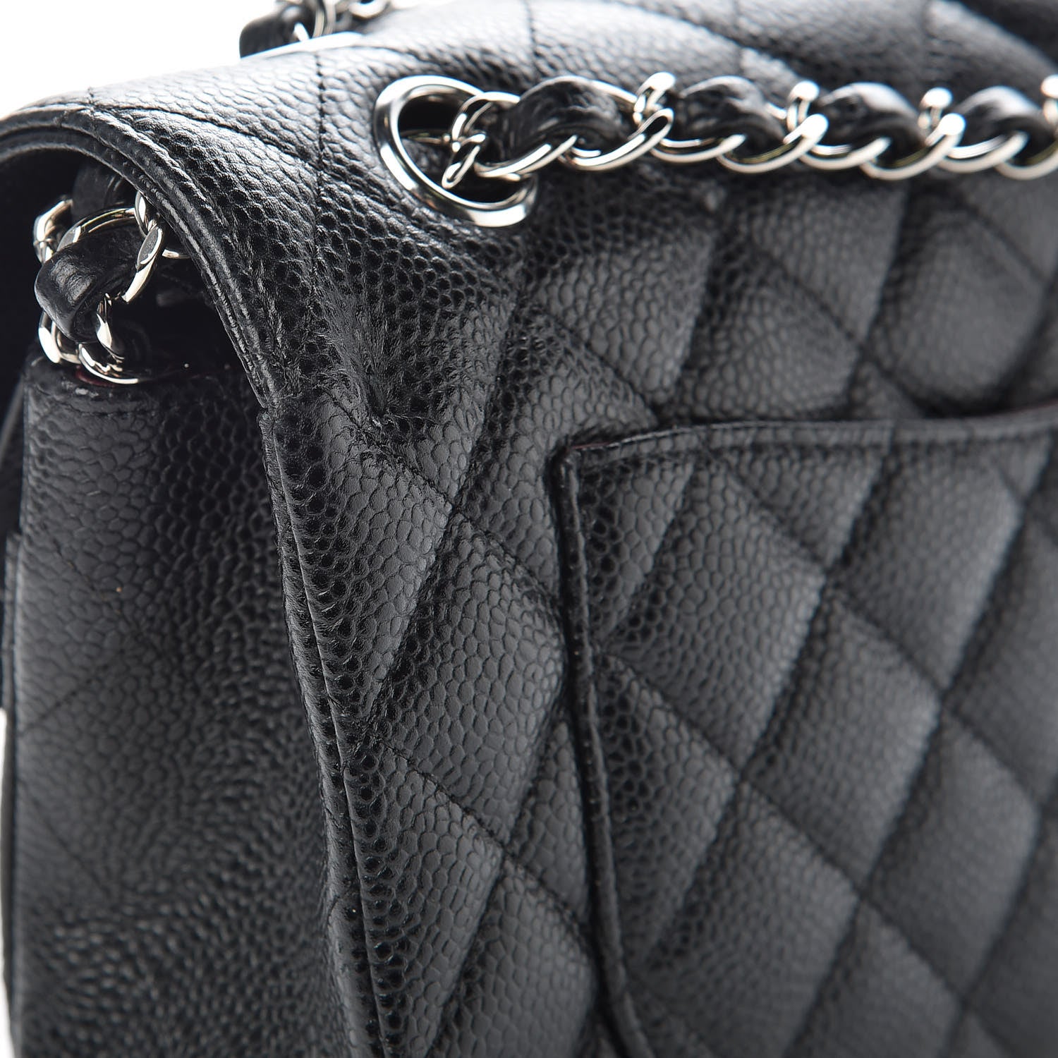 Chanel Caviar Quilted Small Double Flap Black 13 of 18