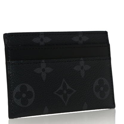 Louis Vuitton Monogram Eclipse Porte-Cartes Double Card Holder 3 of 12