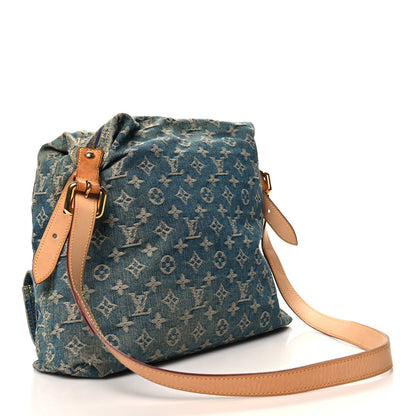 Louis Vuitton Denim Baggy GM Blue 3 of 14