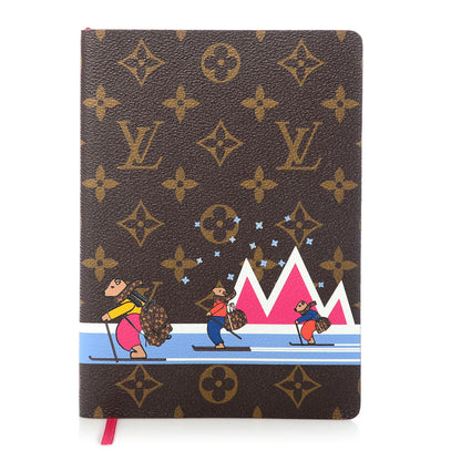 Louis Vuitton Monogram 2018 Christmas Animation Clemence Notebook MM 1 of 6
