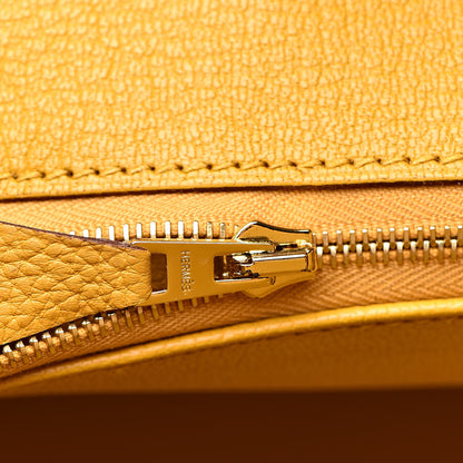 Hermes Togo Birkin 30 Jaune Ambre 17 of 30