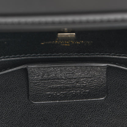 Salvatore Ferragamo Smooth Calfskin Small Boxyz Black 7 of 10