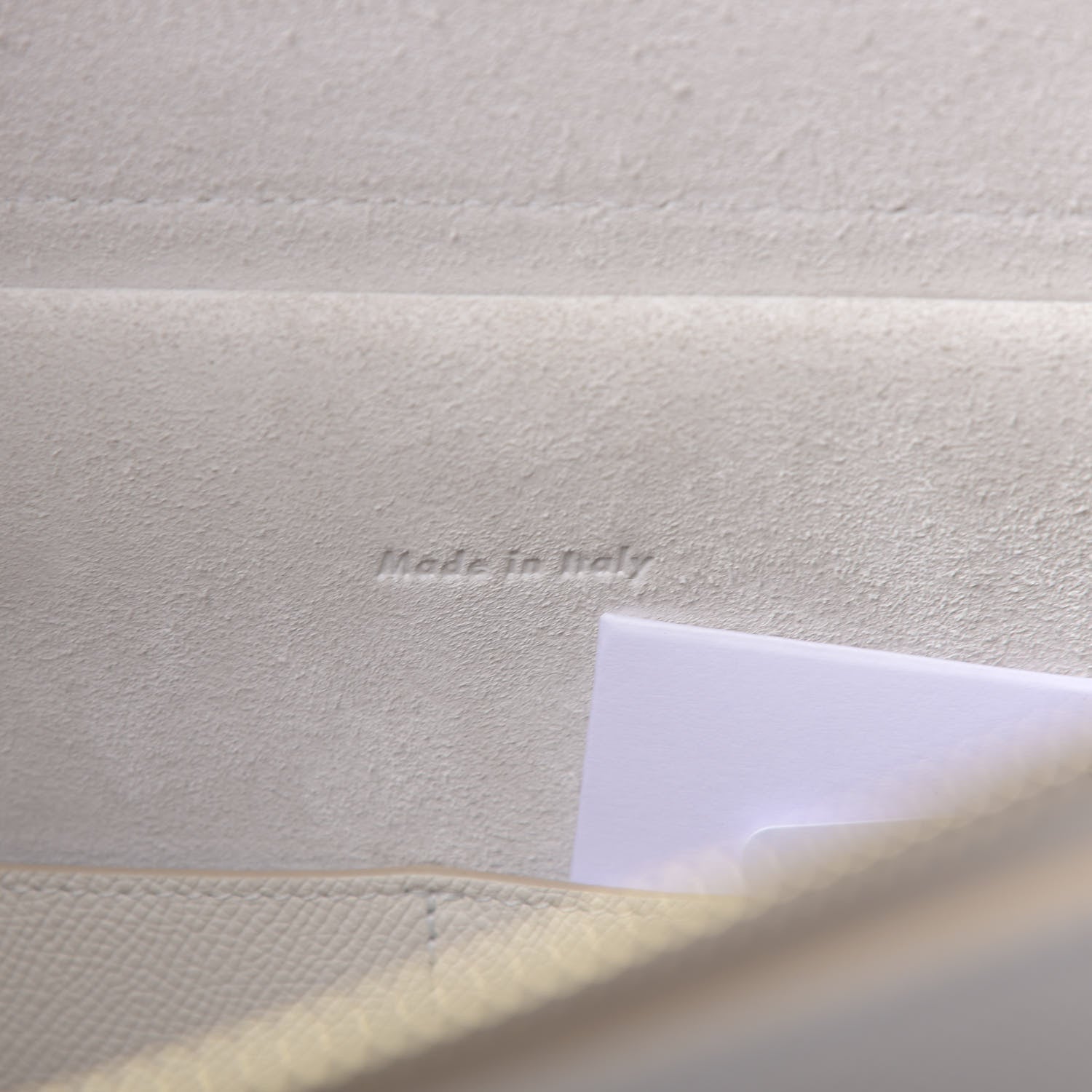 Celine Grained Calfskin Mini Belt Bag White 6 of 10
