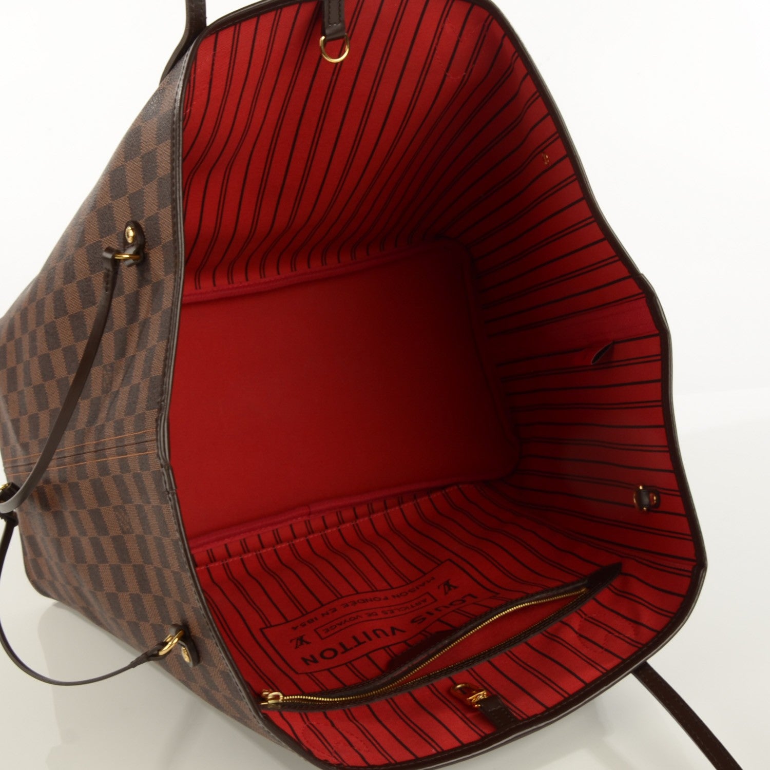 Louis Vuitton Damier Ebene Neo Neverfull GM 7 of 8