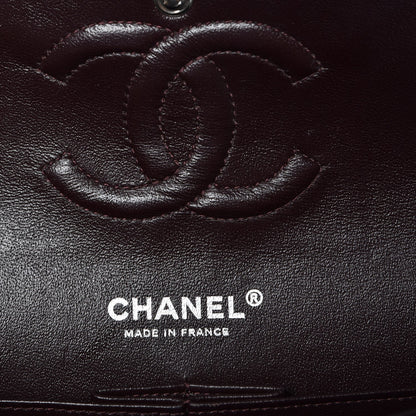 Chanel Caviar Quilted Medium Double Flap Burgundy 6 of 9