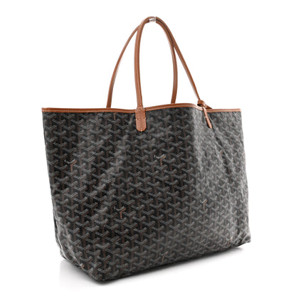 Goyard Goyardine Saint Louis GM Black Gold 4 of 13