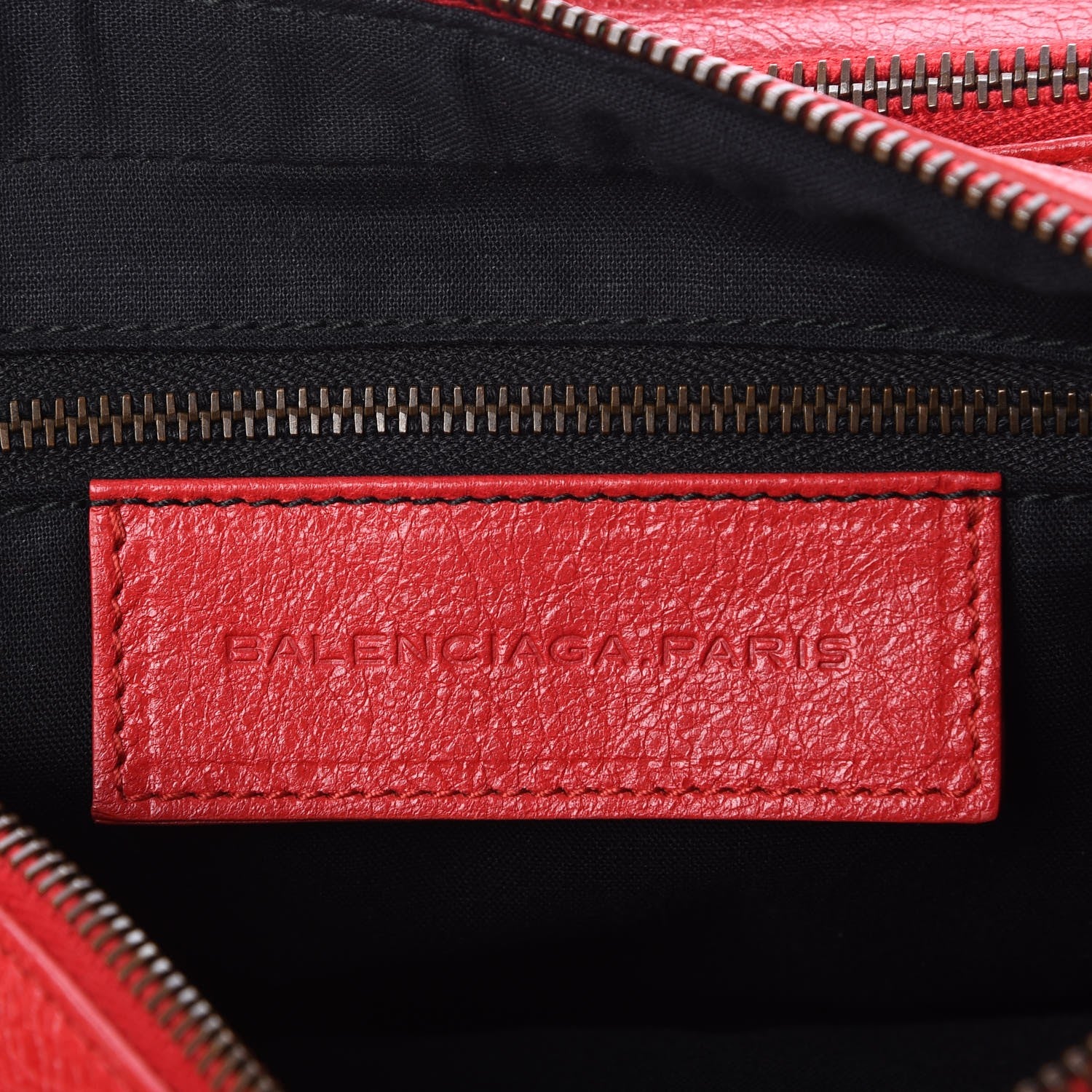 Balenciaga Agneau Classic Hardware Tool Kit Crossbody Rouge Cardinal 6 of 7
