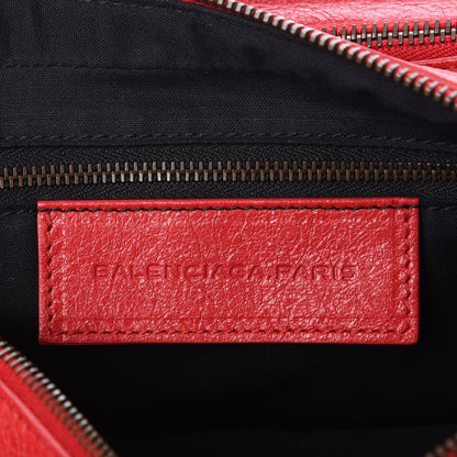 Balenciaga Agneau Classic Hardware Tool Kit Crossbody Rouge Cardinal 6 of 7
