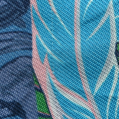 Hermes Silk Cheval Phoenix Twilly Bleu Rouge Rose 5 of 6