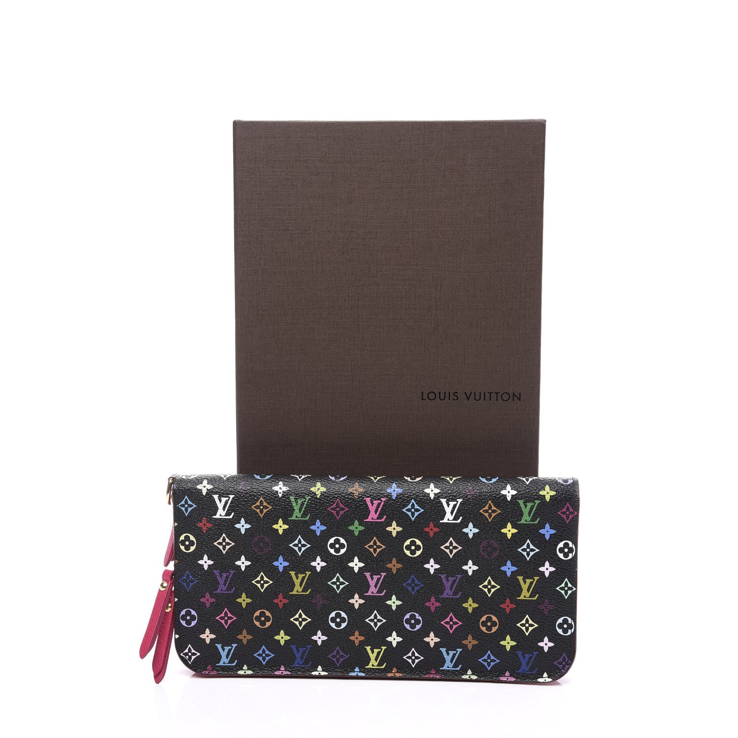 Louis Vuitton Monogram Multicolor Insolite Wallet Black Grenade 2 of 13
