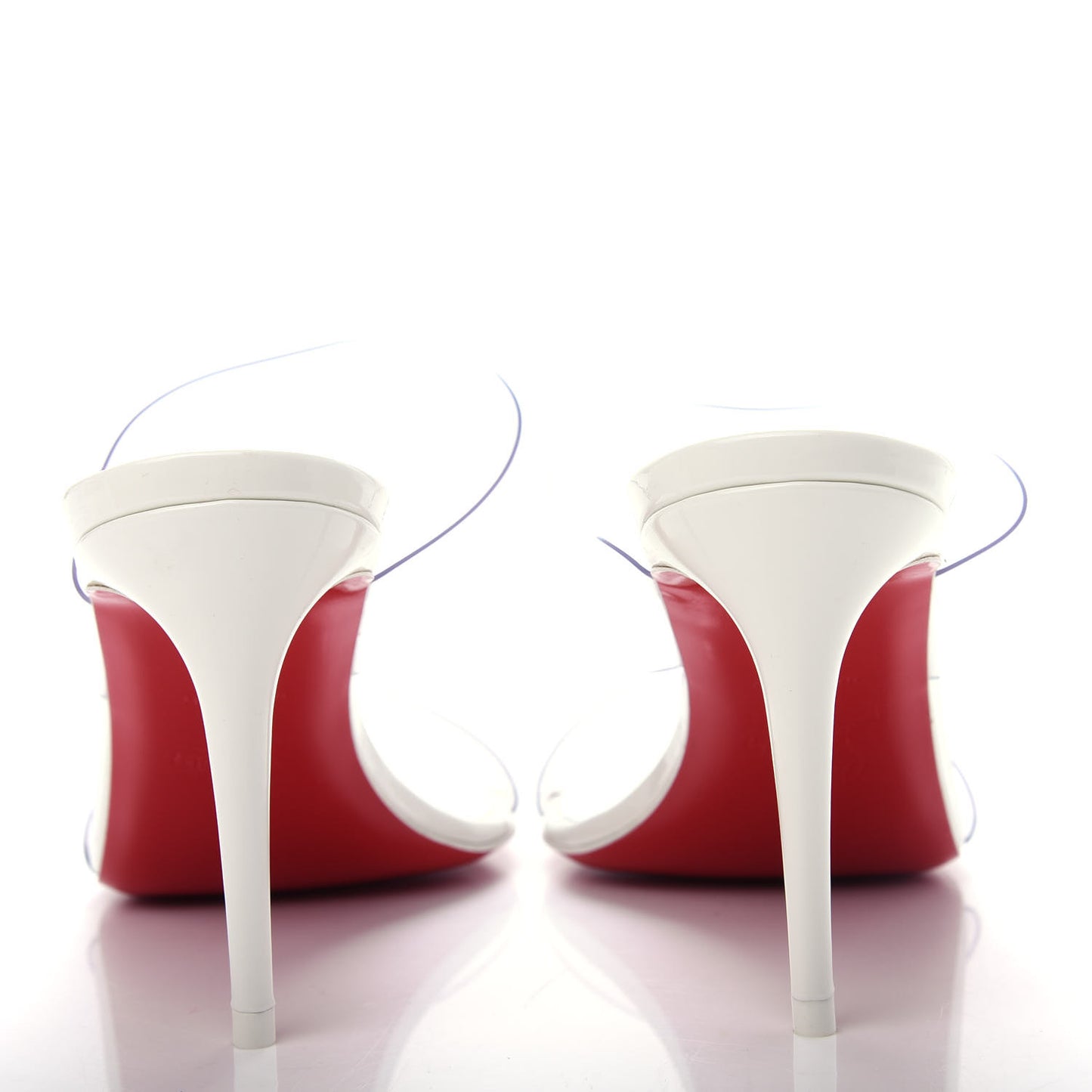 Patent PVC Just Nothing 85 Slide Sandals 36.5 White