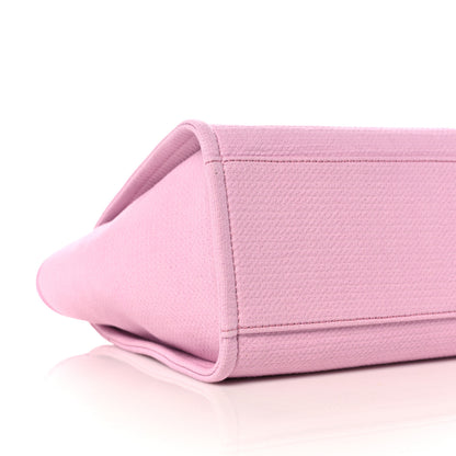 Chanel Mixed Fibers Small Deauville Tote Pink 9 of 10