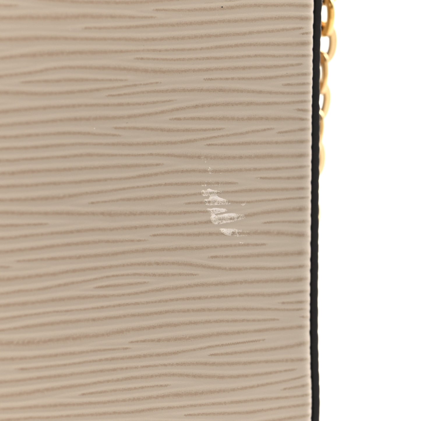Epi Felicie Pochette Chain Wallet Galet