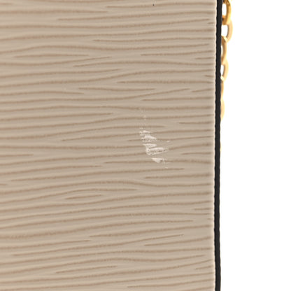 Louis Vuitton Epi Felicie Pochette Chain Wallet Galet 13 of 14