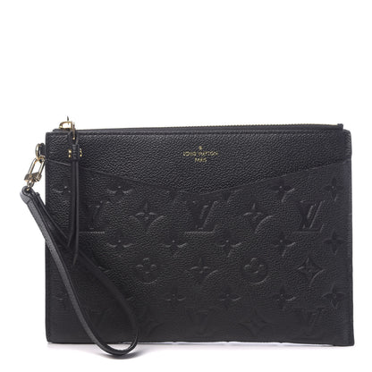 Louis Vuitton Empreinte Pochette Melanie MM Black 1 of 8