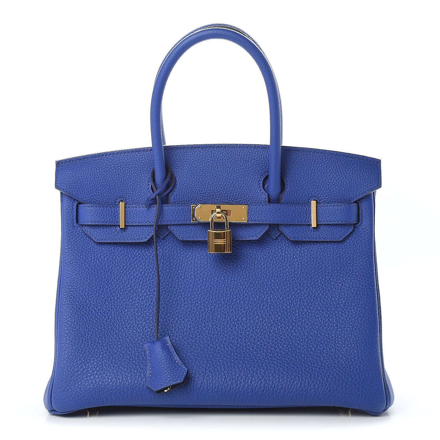 Togo Birkin 30 Bleu Electrique