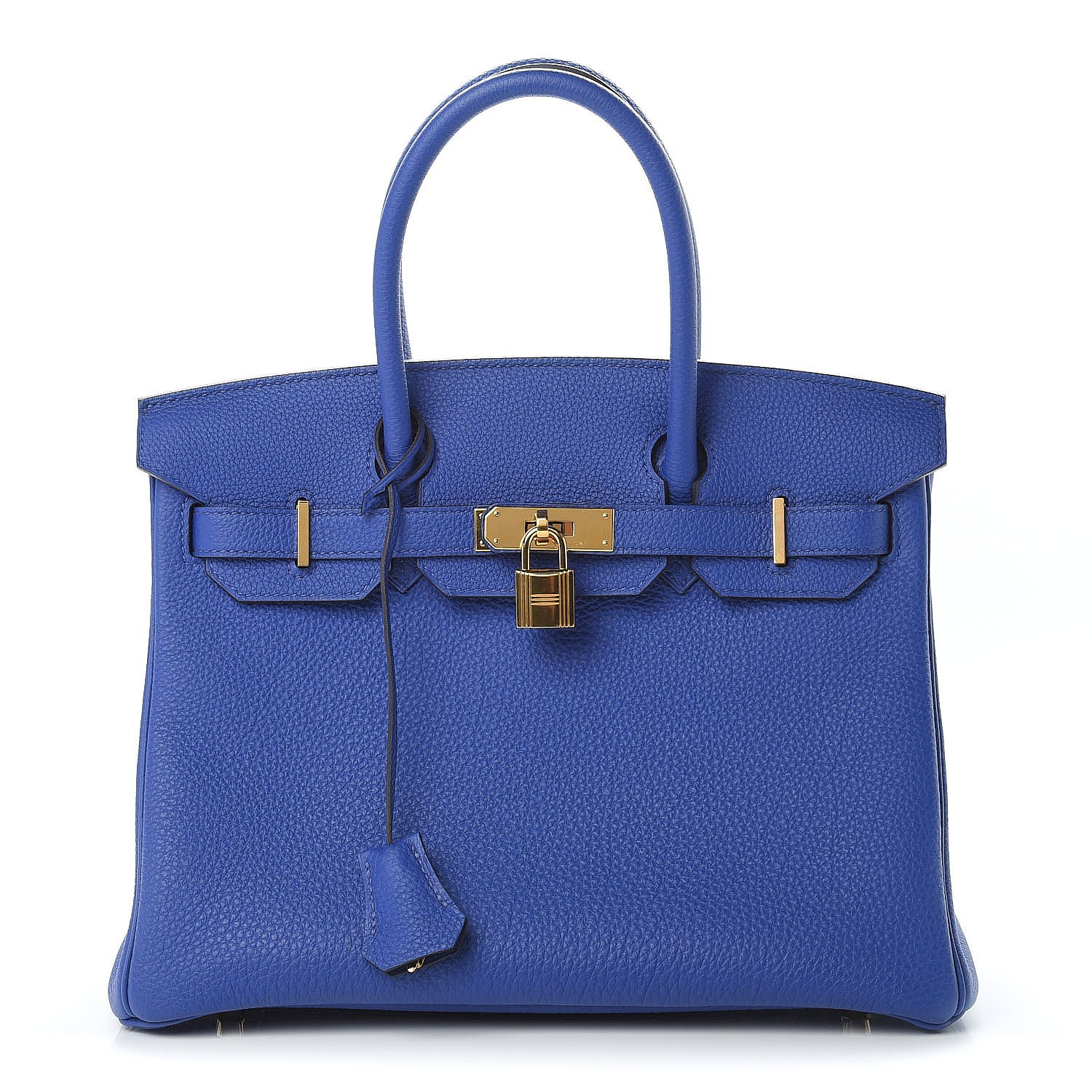 Hermes Togo Birkin 30 Bleu Electrique 1 of 13