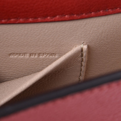 Chloe Calfskin Small Nile Bracelet Minaudiere Bag Dahlia Red 7 of 9