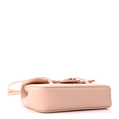 Chanel Shiny Caviar Mini Preppy Coco Shoulder Bag Light Pink 3 of 9