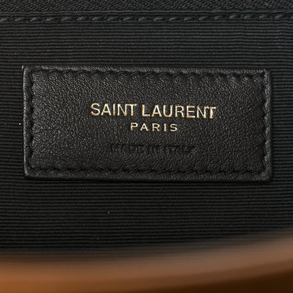 Saint Laurent Lambskin Matelasse Monogram Medium Niki Chain Satchel Dark Sun 6 of 10