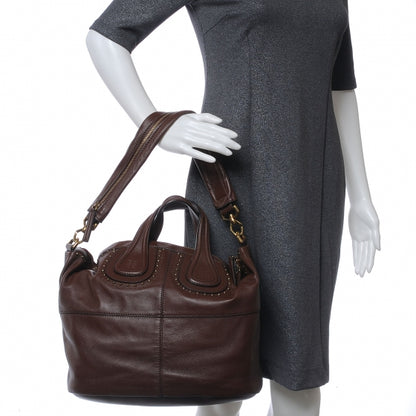 Givenchy Lambskin Studded Medium Nightingale Brown 2 of 7