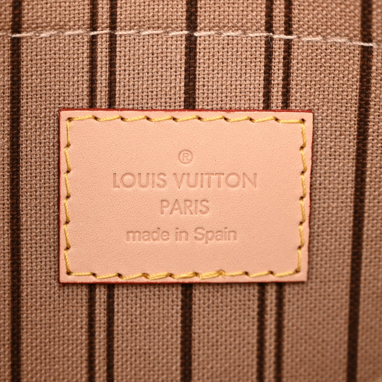 Louis Vuitton Monogram Neverfull MM GM Pochette 6 of 6