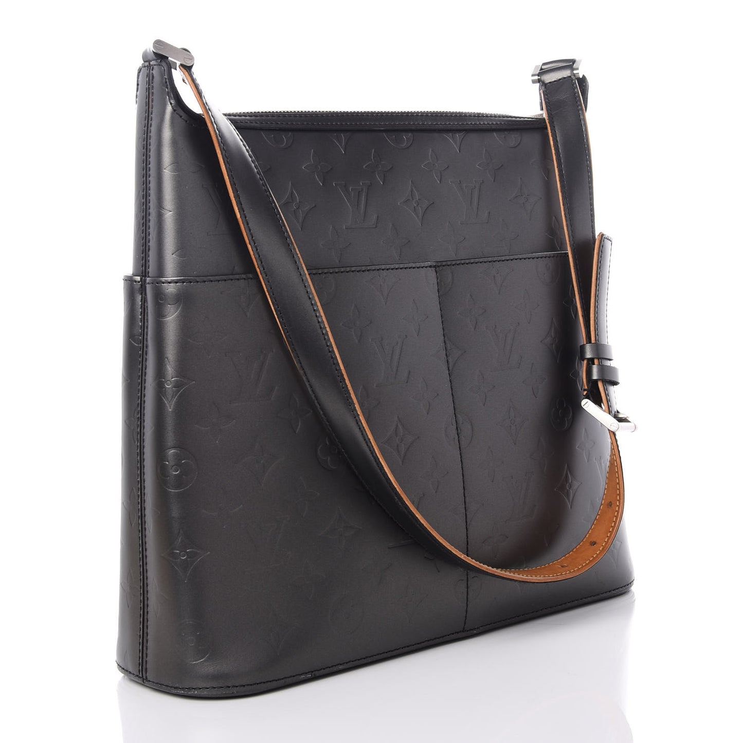 Mat Monogram Sutter Tote Black