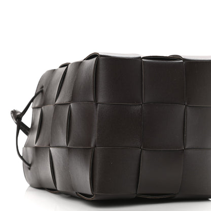 Bottega Veneta Nappa Maxi Intrecciato Cassette Bucket Bag Ebano 8 of 9