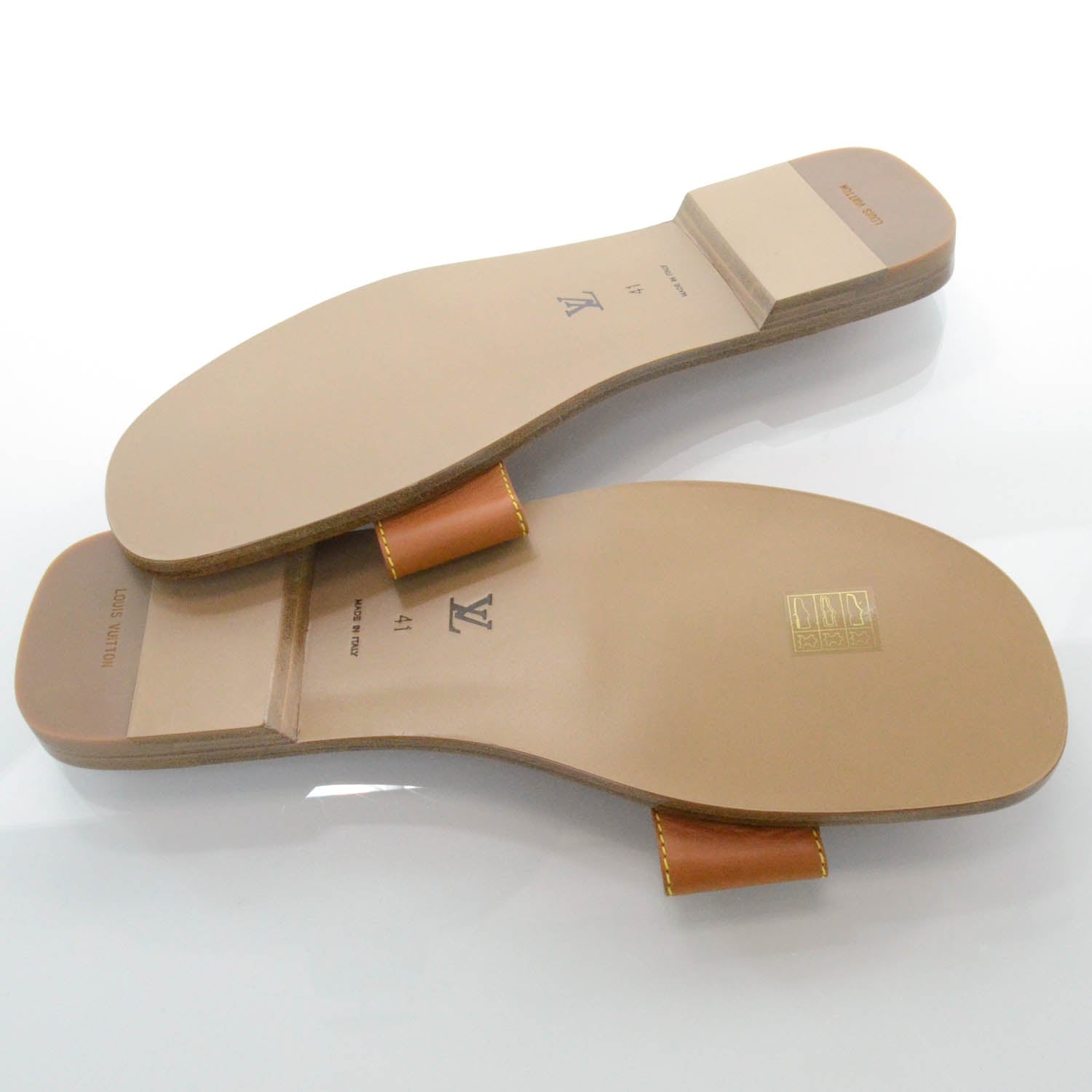 Louis Vuitton Vachetta Sandals 41 4 of 6