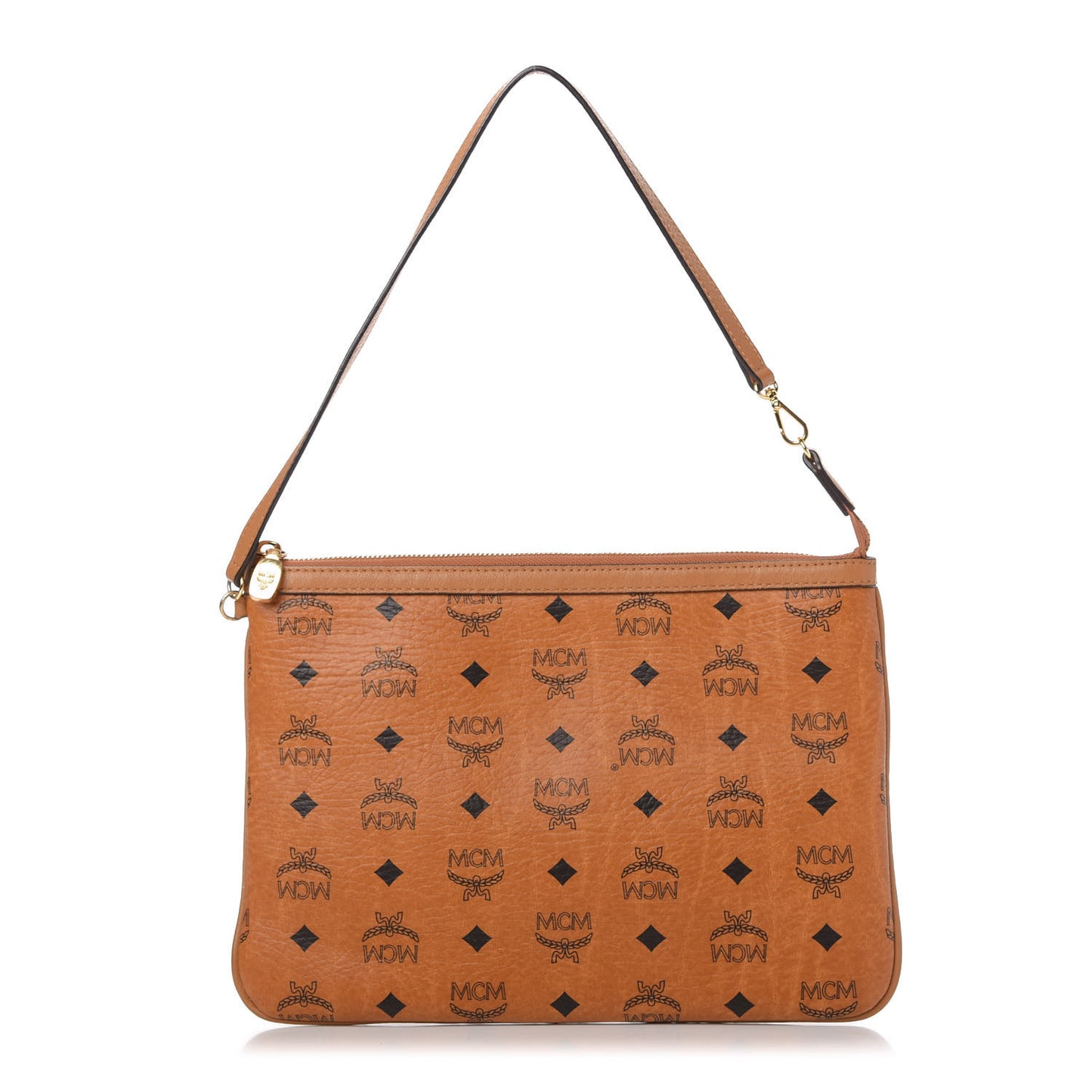 Visetos Liz Shopper Tote Pouch Cognac