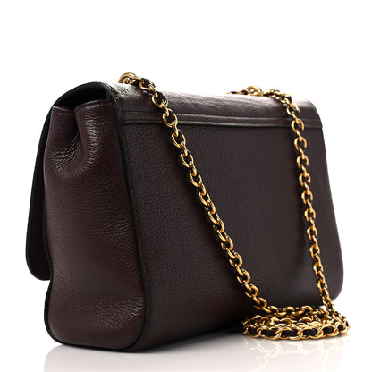 Mulberry Glossy Goatskin Medium Lily Oxblood 3 of 9