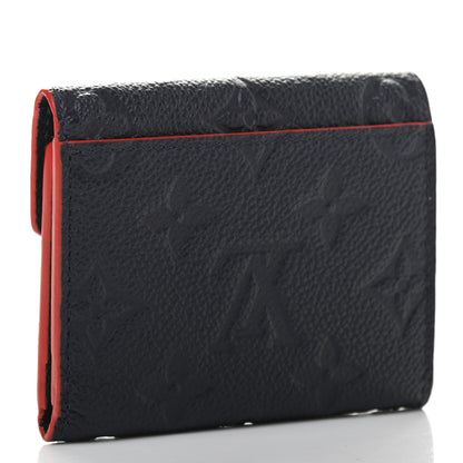 Louis Vuitton Empreinte Zoe Wallet Marine Rouge 3 of 6