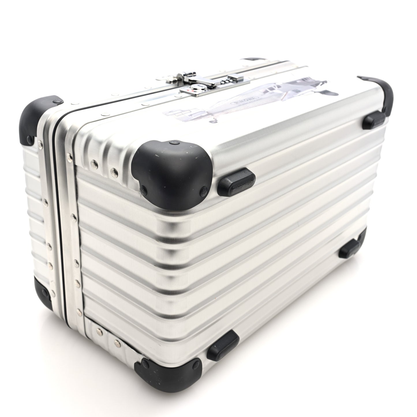 Aluminum F13 Collection Beauty Case Silver