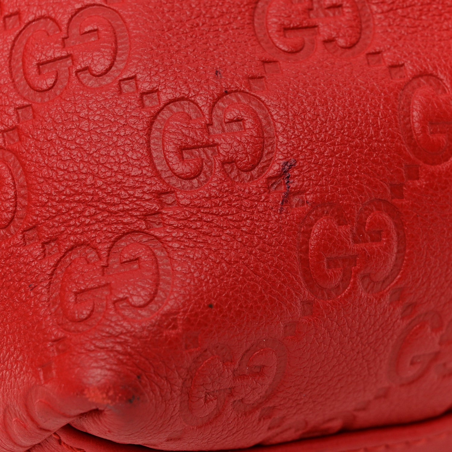 Gucci Guccissima Small Joy Tote Red 14 of 15